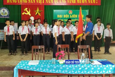 Đại hội liên đội trường THCS Nguyễn Chánh